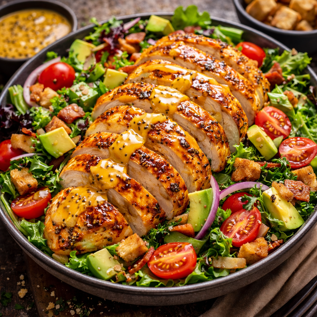 Chicken Honey Mustard Salad